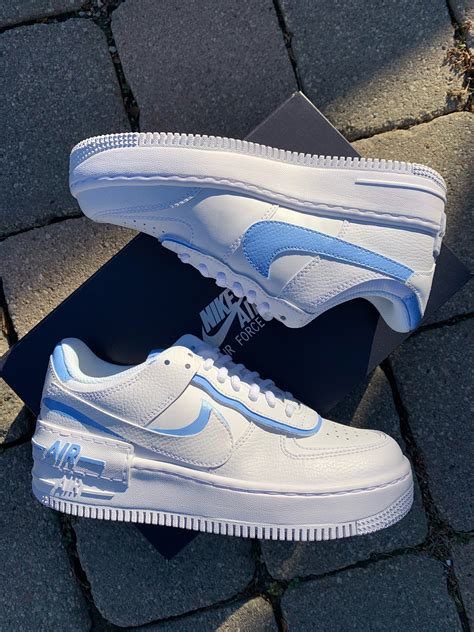 blue nike af1s